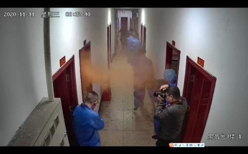 東綸公司開展集體宿舍消防安全應(yīng)急演練